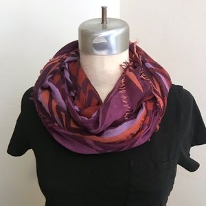 Purple Pattern Scarf